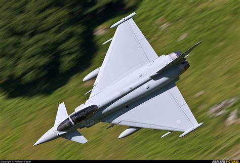Zk432 Royal Air Force Eurofighter Typhoon Fgr4 At Machynlleth Loop