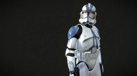 Star Wars Clone Trooper Phase 2 Pack 3d Model By Thomas125