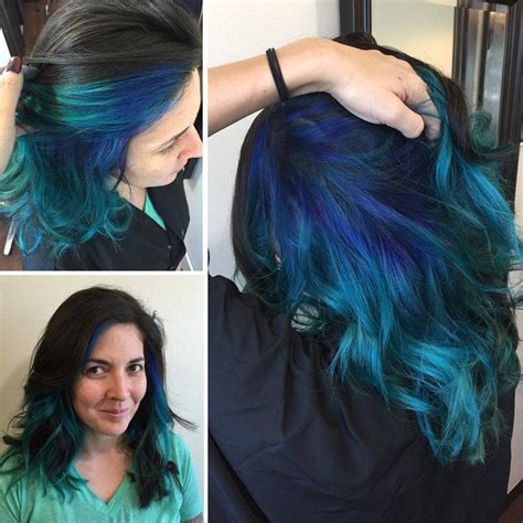 Quick Read How To Dye Black Hair Blue Hairstylecamp