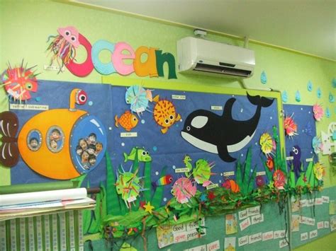 Underwater Sea Display School Eyfs Ocean Theme Classroom Ocean