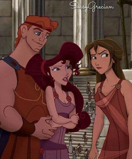 Hercules And Meg With Jane Porter Disney Hercules Disney Crossovers Walt Disney Pictures