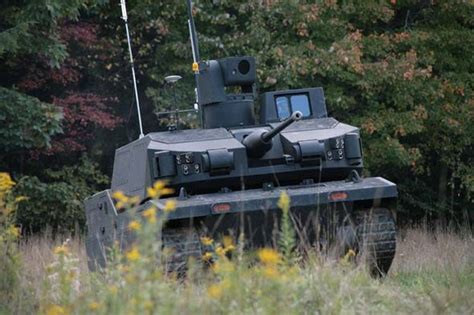 Black Knight Armed Robotic Armored Vehicle Defense Update
