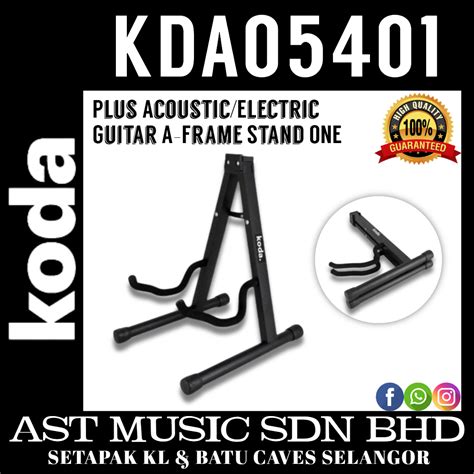 Koda Kda05401 Plus Acousticelectric Guitar A Frame Stand One Kda05401 Kda 05401 Ast Music