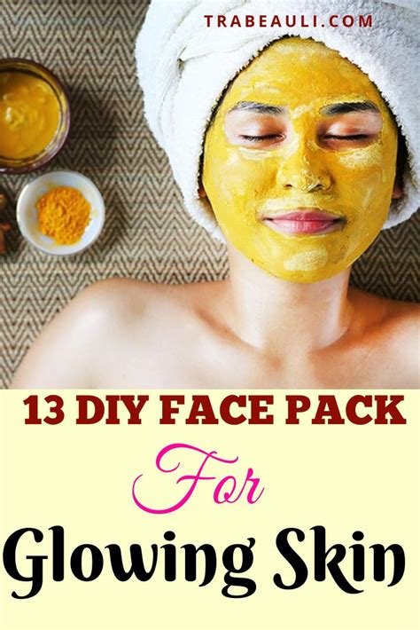 Diy Homemade Face Masks For Glowing Skin Overnight Trabeauli