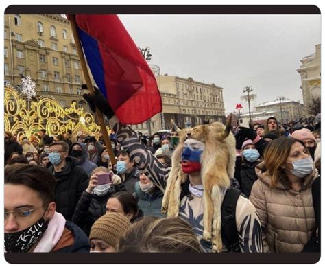 Spotted At The Protests In Russia