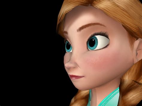 Frozen Anna Summer 3d Model Cinema 4d Files Free Download Cadnav