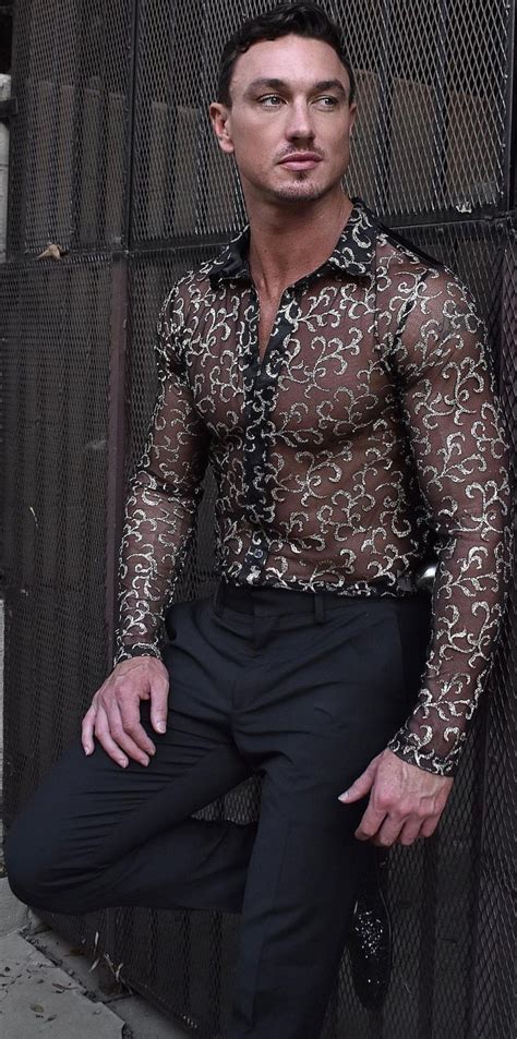 Cade Maddox Mens Fashion Trends Fashion Lace Outfit