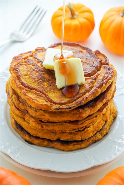 Fluffy Pumpkin Pancakes Baker By Nature