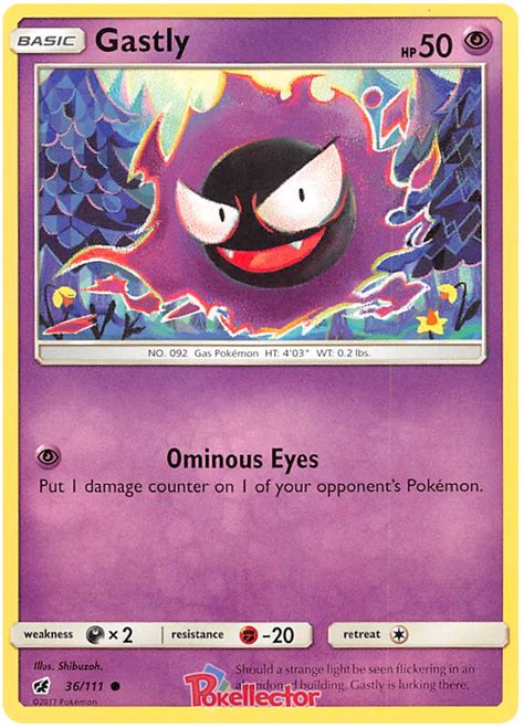 Get great deals at target™ today. Gastly - Crimson Invasion #36 Pokemon Card