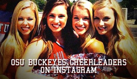 [ohio State Buckeyes] Osu S Hottest Instagram Photos R Cheerleaders