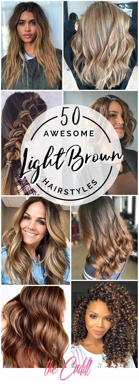 50 Gorgeous Light Brown Hair Ideas For A New Look In 2022