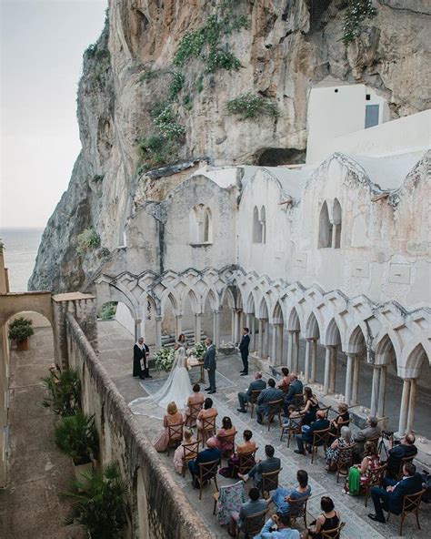 Wedding On The Side Of A Cliff Destination Wedding Locations