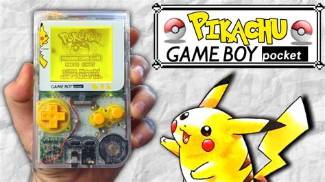 Custom Pikachu Gameboy Pocket Youtube