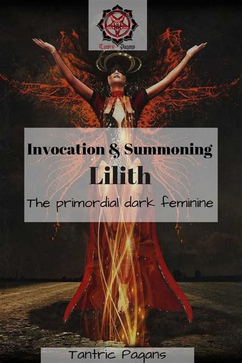 Female Demon Lilith Sigil And Invocation Of Primal Femininity In 2020