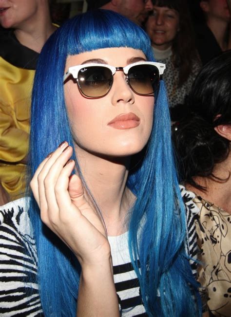 28 Pictures Of Katy Perry Rocking Blue Hairstyles Strayhair