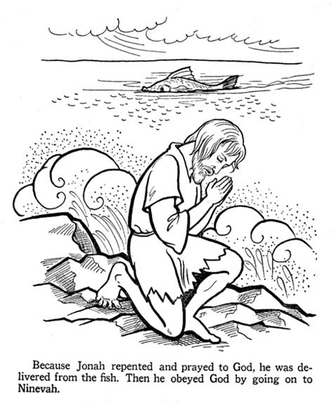 Pin On Bible Jonah And The Great Fish