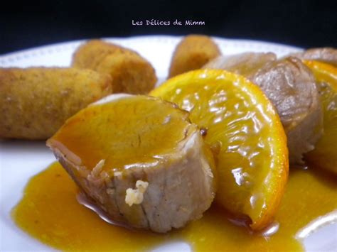 Filet mignon à l orange