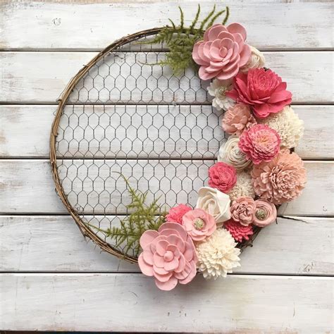 14 Inch Round Chicken Wire Wreath Form Oh Youre Lovely Sola Wood