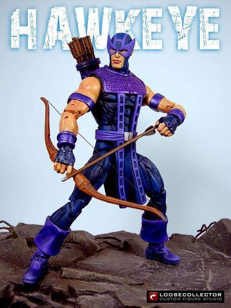Classic Hawkeye Marvel Legends Custom Action Figure