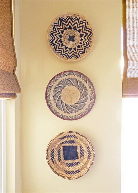 Home African Basket Wall Decor