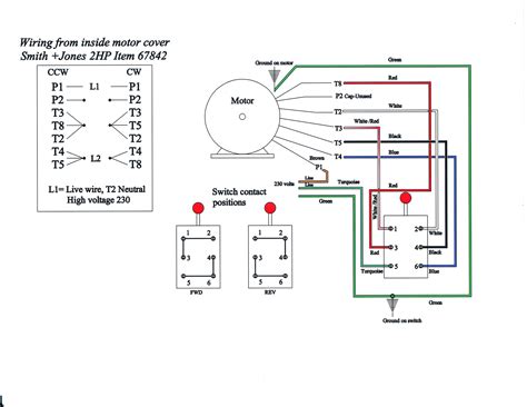 220v Motor Wiring Diagram Single Phase Irish Connections