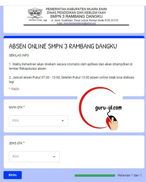 Sistem ini dibangunkan bagi tujuan memudahkan pemohon menyemak status permohonan pertukaran. Cara Mudah Membuat Absen Online Guru dan Siswa - Info ...