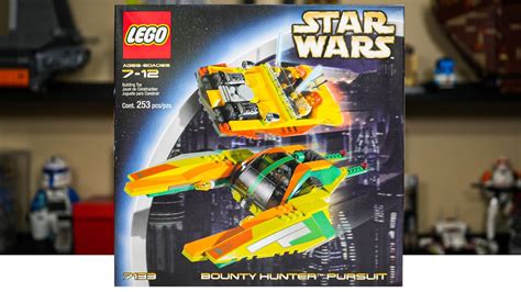 Lego Star Wars 7133 Bounty Hunter Pursuit Review 2002 Youtube