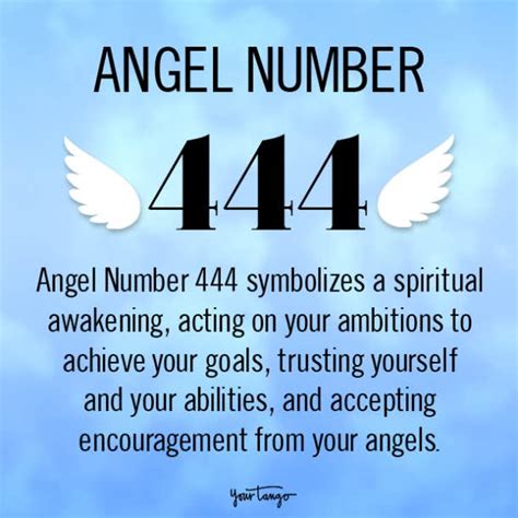 Angel Number 444 Meaning And Symbolism Yourtango