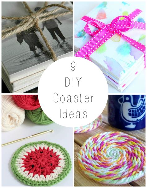9 Diy Coaster Ideas Make And Takes