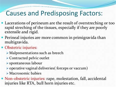 Perineal Lacerations