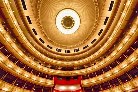 Vienna Opera Interior Stock Image Image Of State Culture 19798453