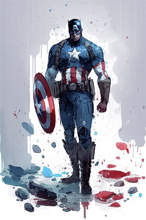 Captain America Concept Art