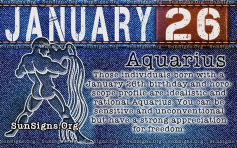January 26 Horoscope Birthday Personality Sunsignsorg