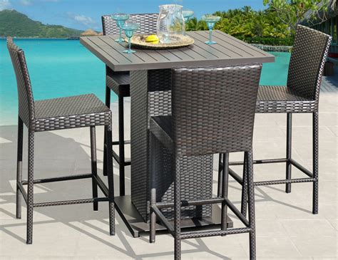 Bar Height Table And Chairs Outdoor H2ablog