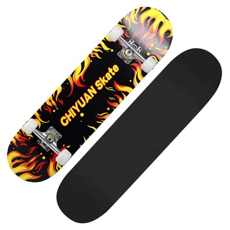 Standard Complete Skateboard 31x8inch Longboard For Kids Adult Beginner