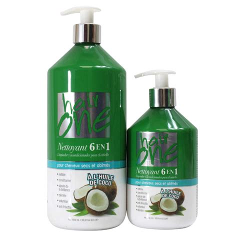 Hair One 6 In 1 Cleanser Shampoo And Conditioner Dry Damaged Hair
