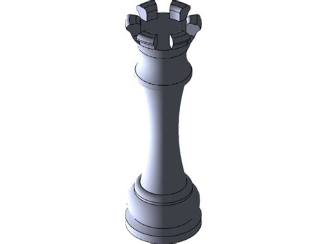 Chess King 3d Cad Model Library Grabcad