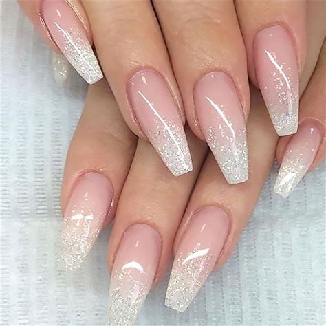 60 Beautiful Ombre Nail Design Ideas For 2022 Ombre Nails Glitter