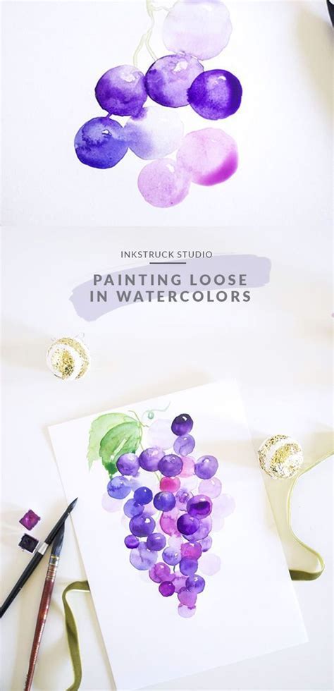 15 Watercolor Painting Ideas You Can Do At Home Loose Watercolor