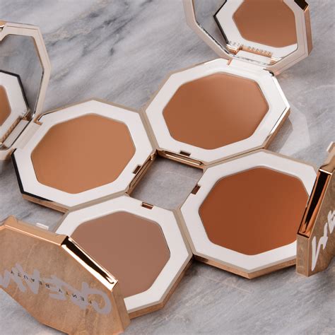 Fenty Beauty Cheeks Out Freestyle Cream Bronzer Swatches FRE MANTLE