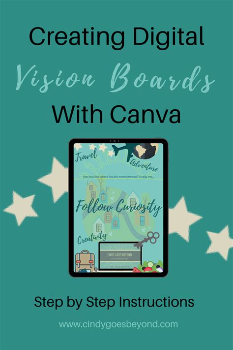 Creating Digital Vision Boards With Canva Cindy Goes Beyond Digital