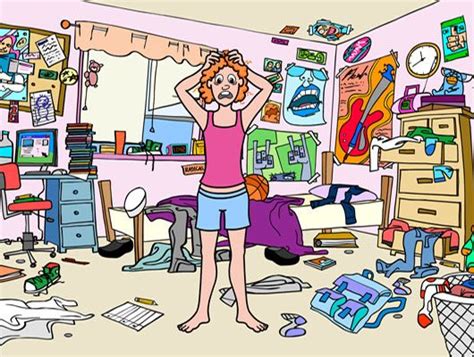 Many of you may have discovered a fun little setting that transforms your video background from the room behind you to outer space or the san francisco golden gate bridge, but. clipart no messy bedroom - Clipground