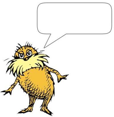 Dr Seuss Clip Art Lorax Free Clipart Images Wikiclipart