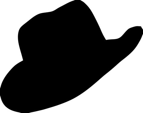 Cowboy Hat Silhouette Png