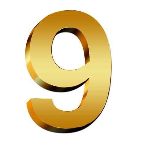 9 Number Png Png All