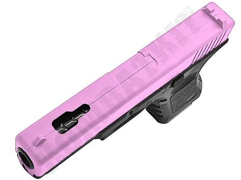 V20 Pink Bb Gun Glock G17 Replica Spring Airsoft Pistol 2 Tone