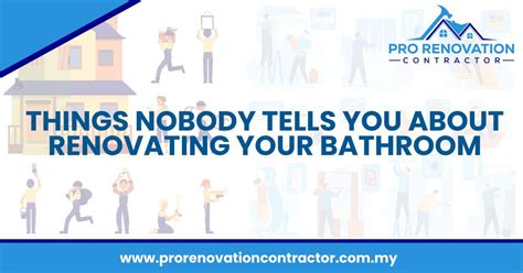 Things Nobody Tells You About Renovating Your Bathroom - Pro Renovation