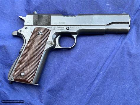 Original Colt 1911a1 Ww2 Remington Rand British Lend Lease For Sale