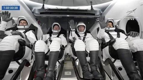 4 Astronot As Rusia Uea Tiba Dengan Selamat Di Stasiun Luar Angkasa