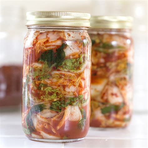Chois Napa Cabbage Kimchi Recipe Myrecipes